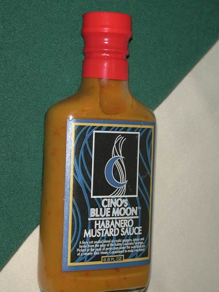 Blue Moon Habanero Mustard Sauce
